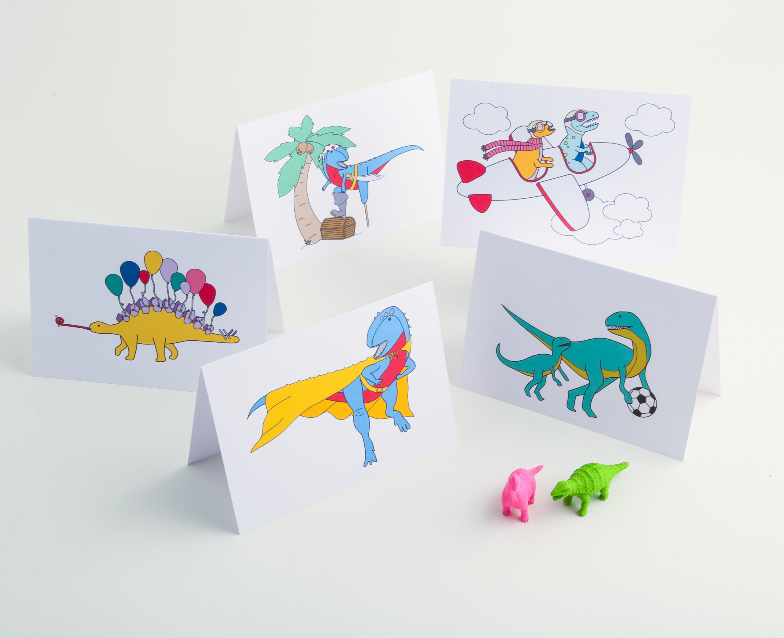 Dinosaur Note Cards (5 Pack)